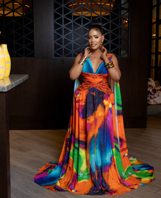 Larea maxi dress