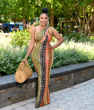 Get with the vibe maxi dress