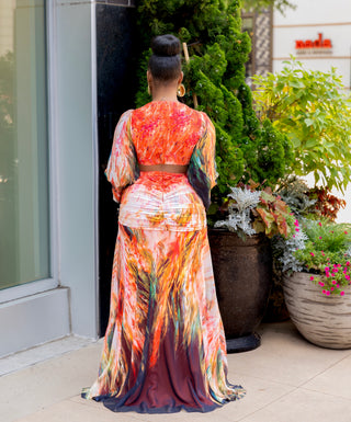 Magic Ruched Maxi Dress