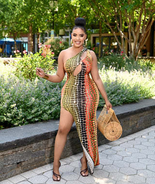 Get with the vibe maxi dress