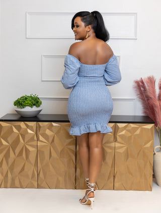 Daly smocked dress