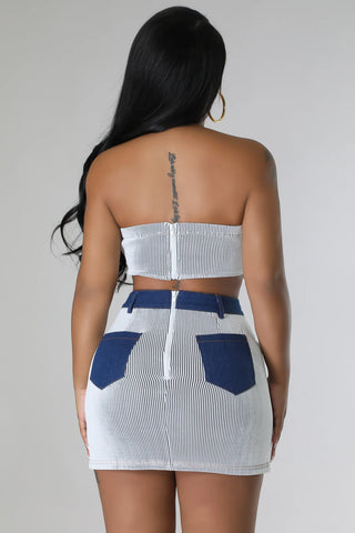 Don’t mess around denim set