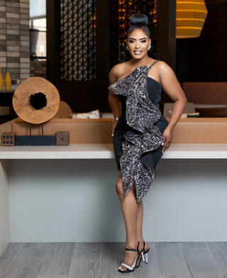 Dancing Diamonds Statement dress