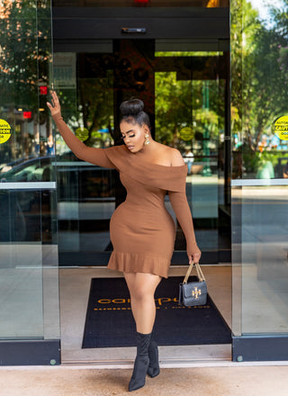 HOT  WIFEY KNIT DRESS