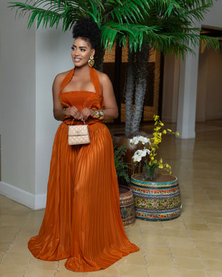 Komi two-piece set (orange)