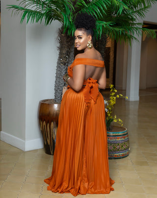 Komi two-piece set (orange)