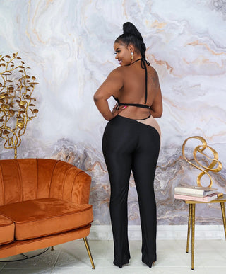 CONVINCE MESH JUMPSUIT