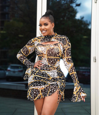 Big flex bodycon dress
