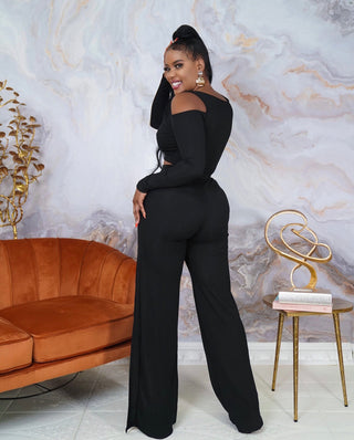 Stay fabulous 2 piece set ( plus sizes available)