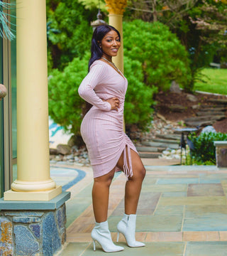 Heart felt mini dress