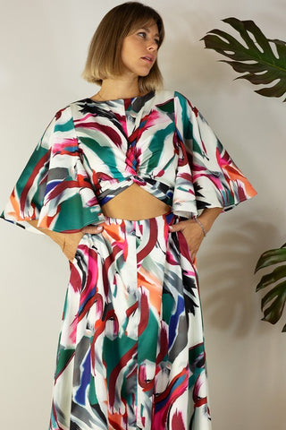 Art WORK MAXI DRESS