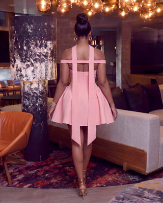 Luxe Peplum Mini dress