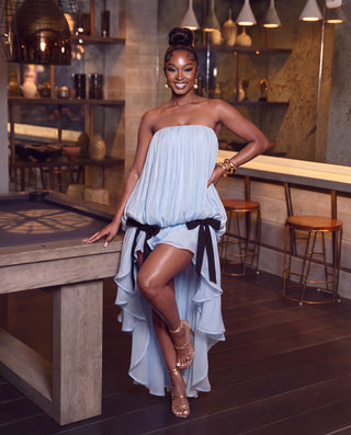 Austen Draped dress
