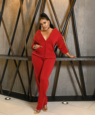 Red Chill weekend sweatsuit