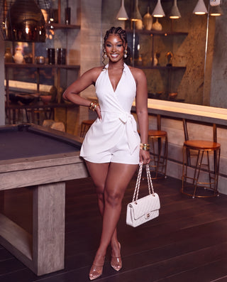White Tilma Romper