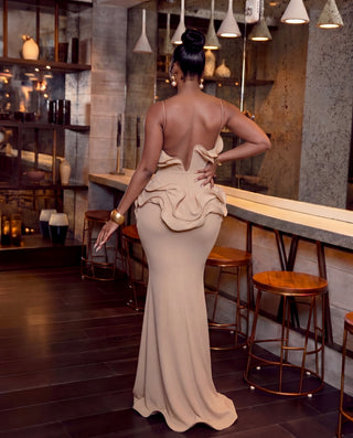 Paulette maxi dress