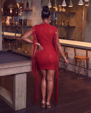 Elvrik fringe dress