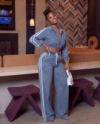 Valrie denim set