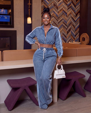Valrie denim set