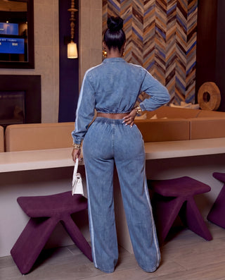 Valrie denim set