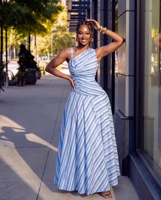 Jadore Asymmetric one-shoulder