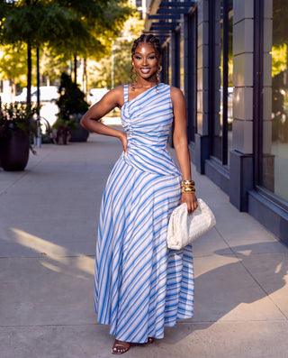 Jadore Asymmetric one-shoulder