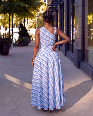 Jadore Asymmetric one-shoulder