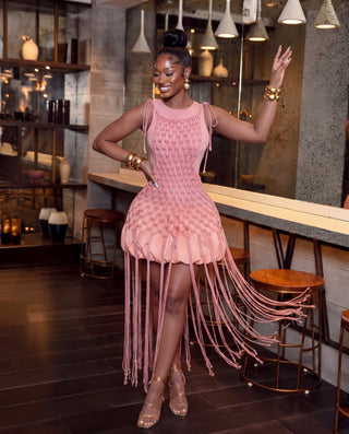 pink two piece dress Off the Shoulder Two Pieces Pink 3D Floral Prom Dresses, Pink Off Shou jbydress
