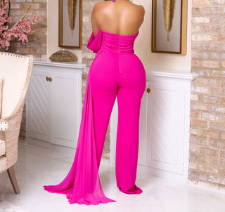 Exclusive Faille structure jumpsuit