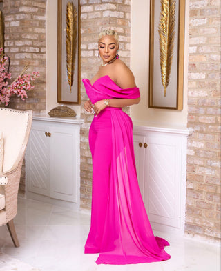 Exclusive Faille structure jumpsuit
