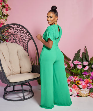 OCEANA KEYHOLE JUMPSUIT