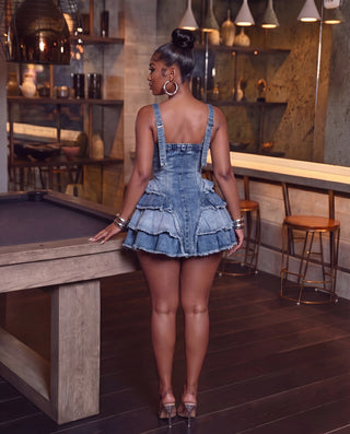 Delaney Denim Mini Dress