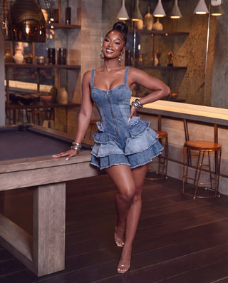 Delaney Denim Mini Dress