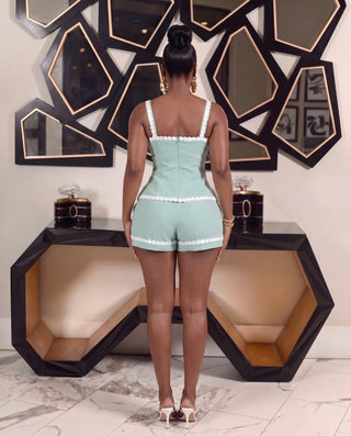 Piping two-piece set ( with side pockets )