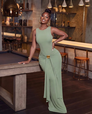 zesica dress ZESICA BODYCON MAXI DRESS – Nalu Boutique