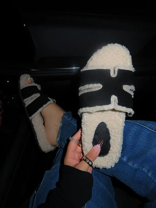 Harve slide sandals ( orange only )