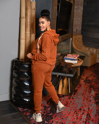 Dark carame Jogger set