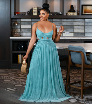 metallic cutout dress Women's Brown Siren Metallic Cutout Maxi Gown, Halter Neck, Sleeveless, Evening Gala Dress