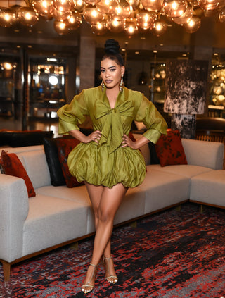 Olonka Scarf  Mini Dress