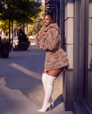 Jia Glam Fur set