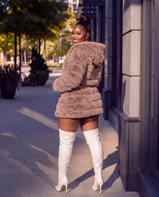 Jia Glam Fur set