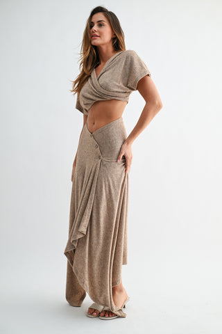 Serenity Skirt Set ( Black )