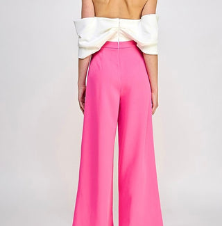 Porsche Off Shoulder Jumpsuit