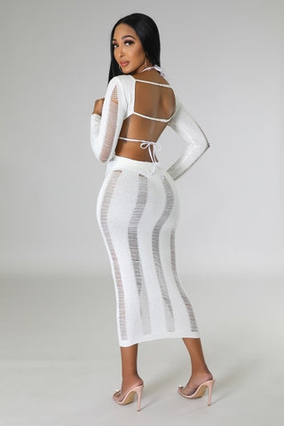 Vacation with me crochet cover up