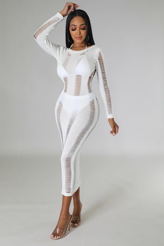 Vacation with me crochet cover up