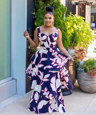 Pasado Two piece skirt set