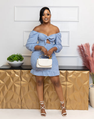 Daly smocked dress