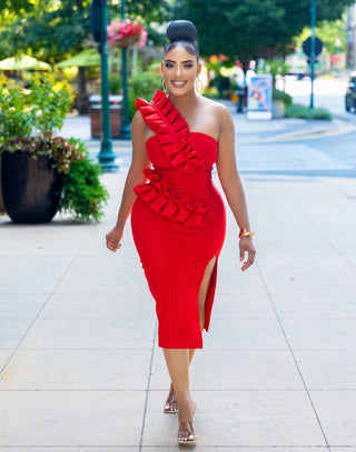 Blair statement dress