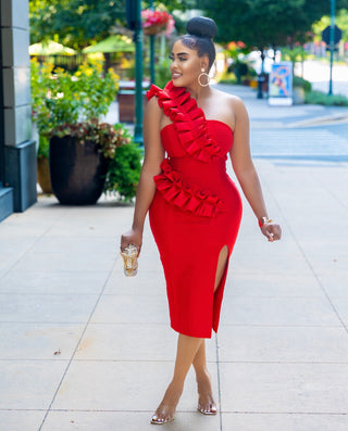 Blair statement dress