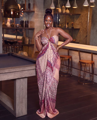 Katina maxi dress